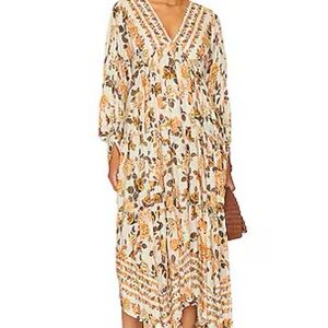 Free People Rows of Roses Dress